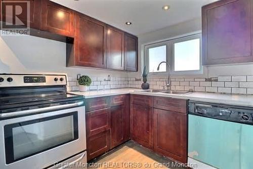 26 Salisbury Rd, Moncton, NB - Indoor Photo Showing Kitchen With Double Sink