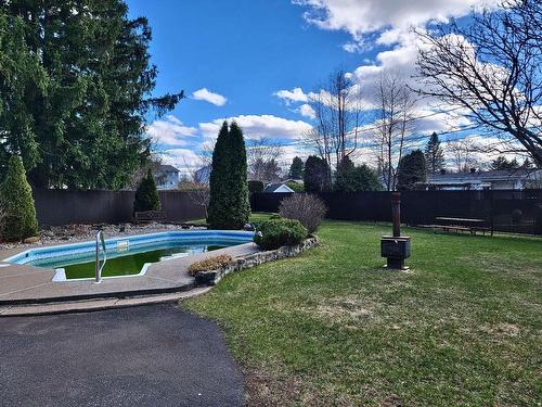 Piscine - 170 Rue Des Épinettes, Lachute, QC - Outdoor With In Ground Pool With Backyard