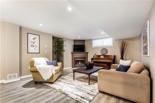 76 Tremaine Drive, Kitchener, ON - Indoor With Fireplace