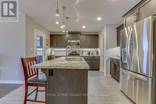 156 Glendale Drive E, Tillsonburg, ON - Indoor Photo Showing Kitchen With Upgraded Kitchen