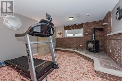 150 Mcfarlin Drive, Mount Forest, ON - Indoor Photo Showing Gym Room