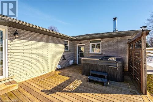 150 Mcfarlin Drive, Mount Forest, ON - Outdoor With Deck Patio Veranda With Exterior