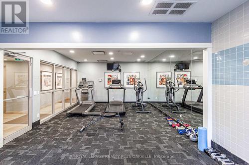 #911 -2365 Central Park Dr, Oakville, ON - Indoor Photo Showing Gym Room