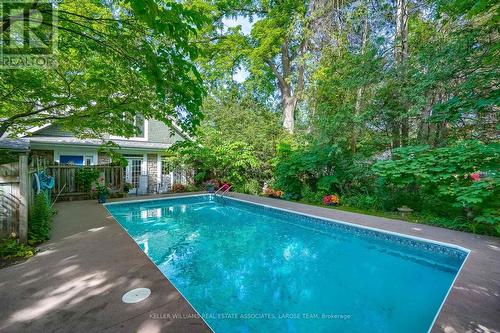 1347 Wendigo Tr, Mississauga, ON - Outdoor With In Ground Pool