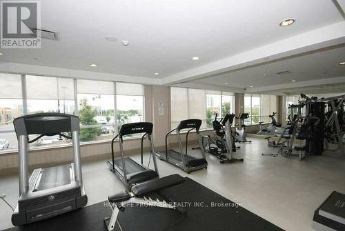 1602 - 30 North Park Road, Vaughan, ON - Indoor Photo Showing Gym Room