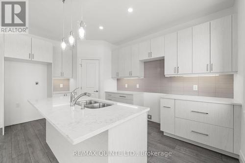 84 George Wright Boulevard, Prince Edward County, ON - Indoor Photo Showing Kitchen With Double Sink With Upgraded Kitchen