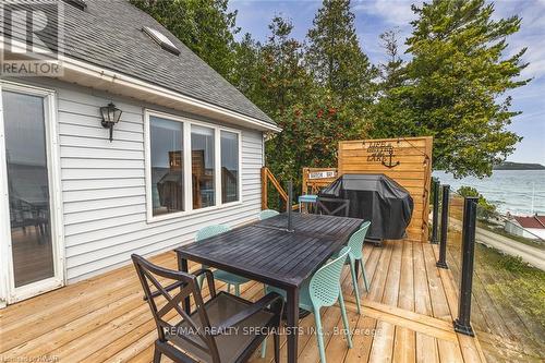101 North Shore Rd, Northern Bruce Peninsula, ON - Outdoor With Deck Patio Veranda With Exterior