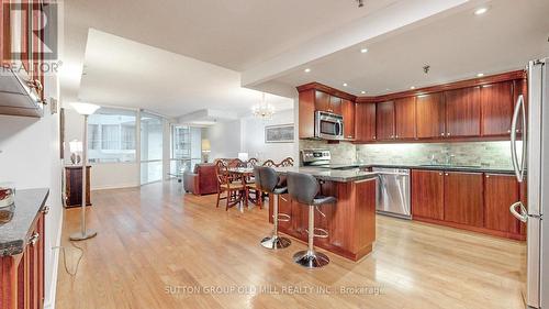 #506 -71 Front St E, Toronto, ON - Indoor Photo Showing Kitchen With Stainless Steel Kitchen