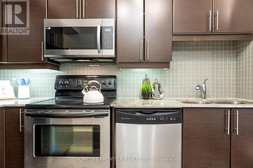 1806 - 18 Harbour Street, Toronto, ON - Indoor Photo Showing Kitchen With Double Sink