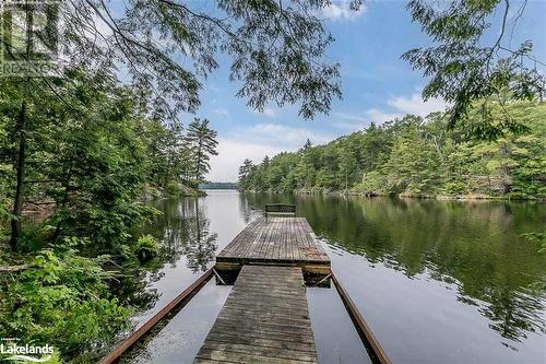 Second Dock on Property behind the cottage - 224 Island 360, Port Severn, ON - Outdoor With Body Of Water With View