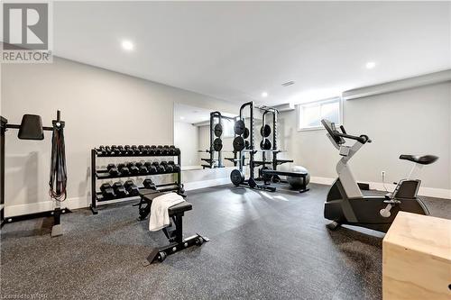 39 Otter View Drive, Otterville, ON - Indoor Photo Showing Gym Room