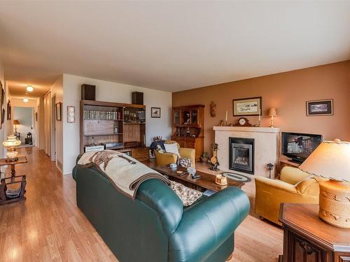 45 Kingfisher Drive, Penticton, BC - Indoor Photo Showing Living Room With Fireplace