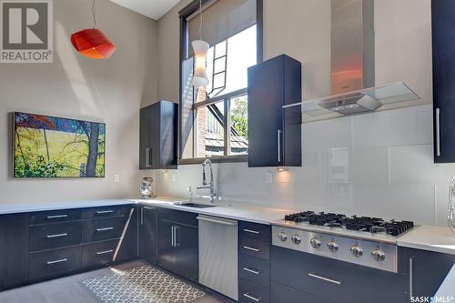 8 1651 Anson Road, Regina, SK - Indoor Photo Showing Kitchen With Upgraded Kitchen