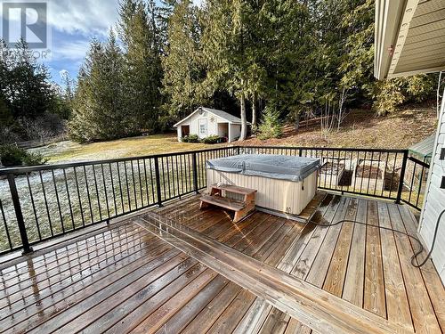 1649 Tappen Notch Hill Road, Tappen, BC - Outdoor With Deck Patio Veranda With Exterior