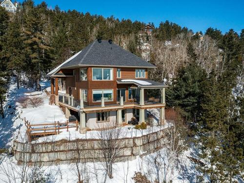 Aerial photo - 1621 Rue Du Hameau-Du-Cap-Blanc, Saint-Irénée, QC - Outdoor