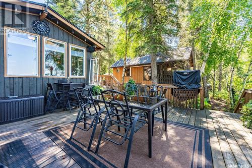 258 Okema Trail, Emma Lake, SK - Outdoor With Deck Patio Veranda With Exterior