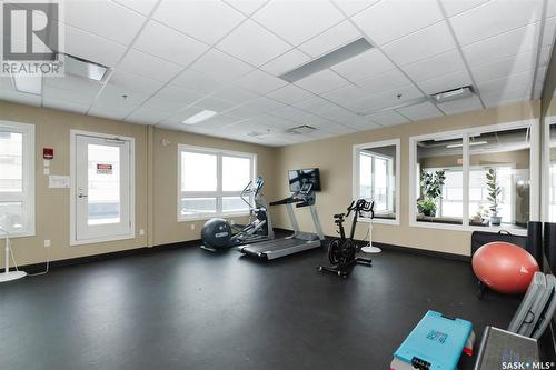 1006 2055 Rose Street, Regina, SK - Indoor Photo Showing Gym Room