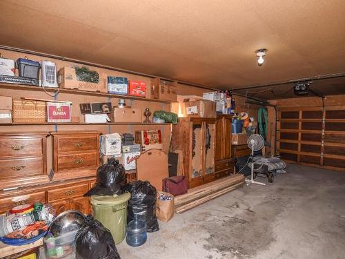 7520 West Subdivision Road, Clinton, BC - Indoor Photo Showing Garage