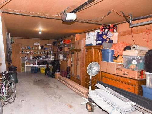 7520 West Subdivision Road, Clinton, BC - Indoor Photo Showing Garage