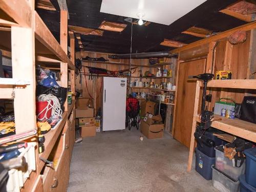 7520 West Subdivision Road, Clinton, BC - Indoor Photo Showing Basement