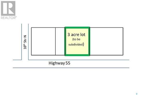 3 Acres Prime Highway Frontage East Of Nipawin, Nipawin, SK 