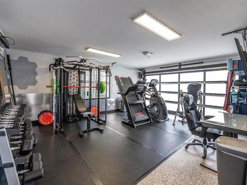 57 Greenwood Drive, Penticton, BC - Indoor Photo Showing Gym Room