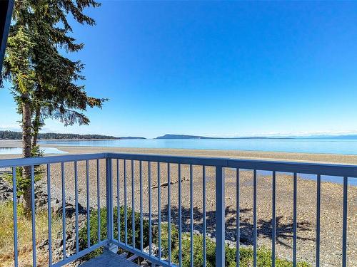 5945 Island Hwy West, Qualicum Beach, BC - Outdoor With Body Of Water With Balcony With View