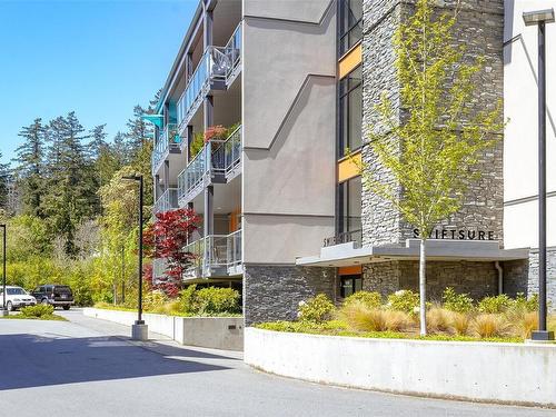405-10680 Mcdonald Park Rd, North Saanich, BC - Outdoor With Balcony