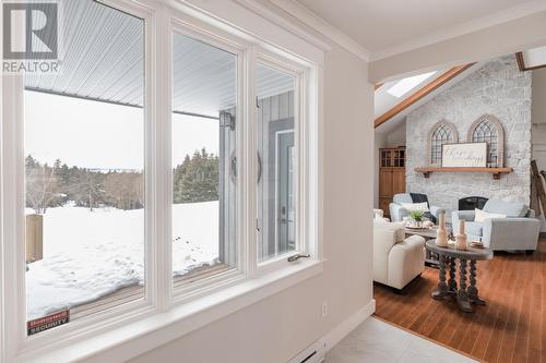 35 Cherry Lane, Conception Bay South, NL - Indoor With Fireplace