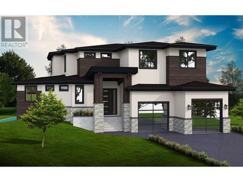 5500 Foothill Court, Kelowna, BC - Outdoor With Facade