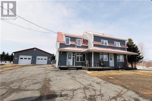 222 Theriault, Sainte-Anne-De-Madawaska, NB - Outdoor With Deck Patio Veranda With Facade