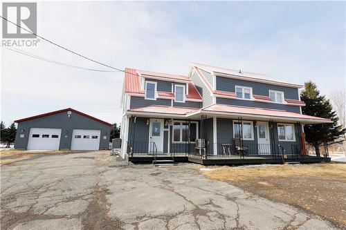 222 Theriault, Sainte-Anne-De-Madawaska, NB - Outdoor With Deck Patio Veranda With Facade