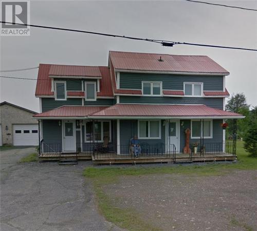 222 Theriault, Sainte-Anne-De-Madawaska, NB - Outdoor With Deck Patio Veranda With Facade