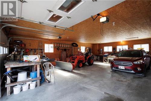 222 Theriault, Sainte-Anne-De-Madawaska, NB - Indoor Photo Showing Garage