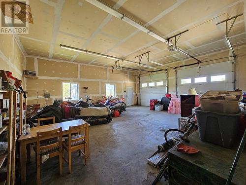 7882 Highway 29S Highway, Chetwynd, BC - Indoor Photo Showing Garage