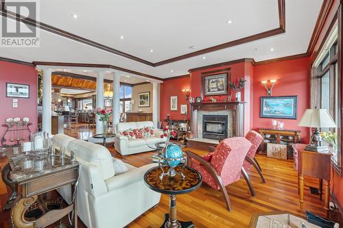 166 Signal Hill Road, St. John'S, NL - Indoor Photo Showing Living Room With Fireplace