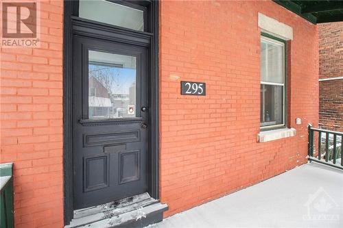 Front door - 295 Bell Street S, Ottawa, ON - Outdoor With Exterior
