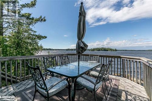 2 Island 270, Port Severn, ON - Outdoor With Body Of Water With Deck Patio Veranda With View