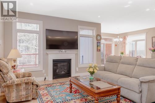 29 Autumn Grve, Quinte West, ON - Indoor Photo Showing Living Room With Fireplace