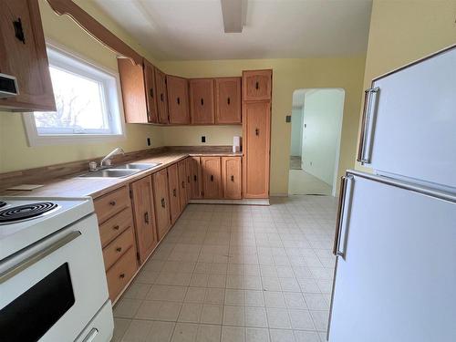 310 Second Street, Rainy River, ON - Indoor Photo Showing Kitchen With Double Sink