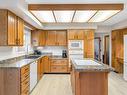 214 Hoylake Rd West, Qualicum Beach, BC  - Indoor Photo Showing Kitchen With Double Sink 
