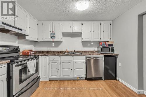 39 Bland Ave, Hamilton, ON - Indoor Photo Showing Kitchen With Double Sink