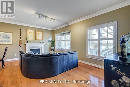 2 Orchard Park Gate, Brampton, ON - Indoor With Fireplace