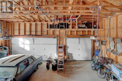501 Riche Street, Bethune, SK - Indoor Photo Showing Garage
