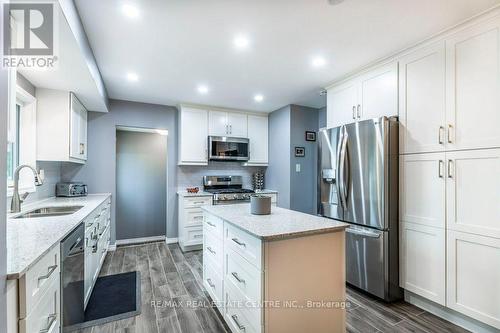 245 Chittick Cres, Thames Centre, ON - Indoor Photo Showing Kitchen With Stainless Steel Kitchen With Double Sink