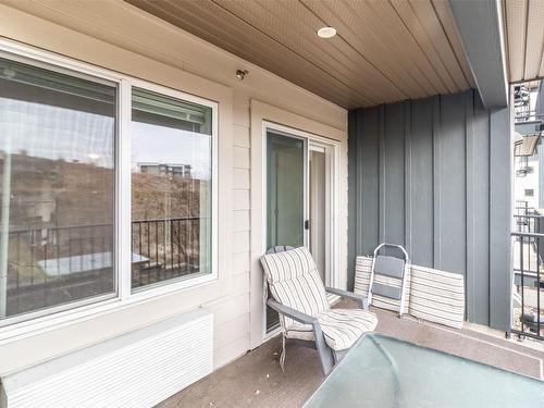 210-881 Academy Way, Kelowna, BC - Outdoor With Deck Patio Veranda With Exterior