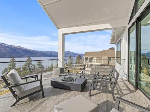 1360 Sixth Street, Lake Country, BC - Outdoor With Body Of Water With Deck Patio Veranda With View With Exterior
