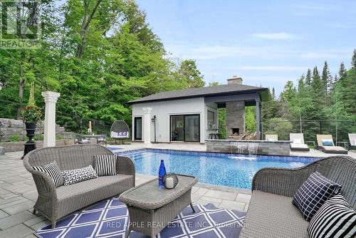 340 Churchill Ave, King, ON - Outdoor With In Ground Pool With Exterior