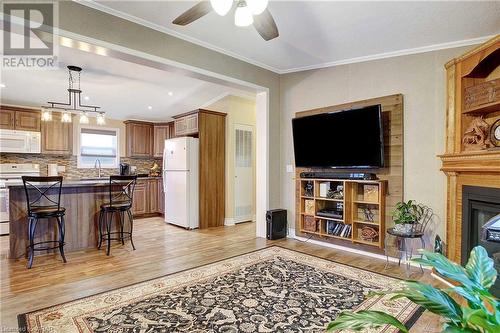 1429 Sheffield Road Unit# 6 Willowdale, Hamilton Twp, ON - Indoor With Fireplace