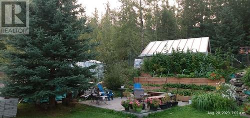 56 Sukunka Place, Tumbler Ridge, BC - Outdoor With Backyard